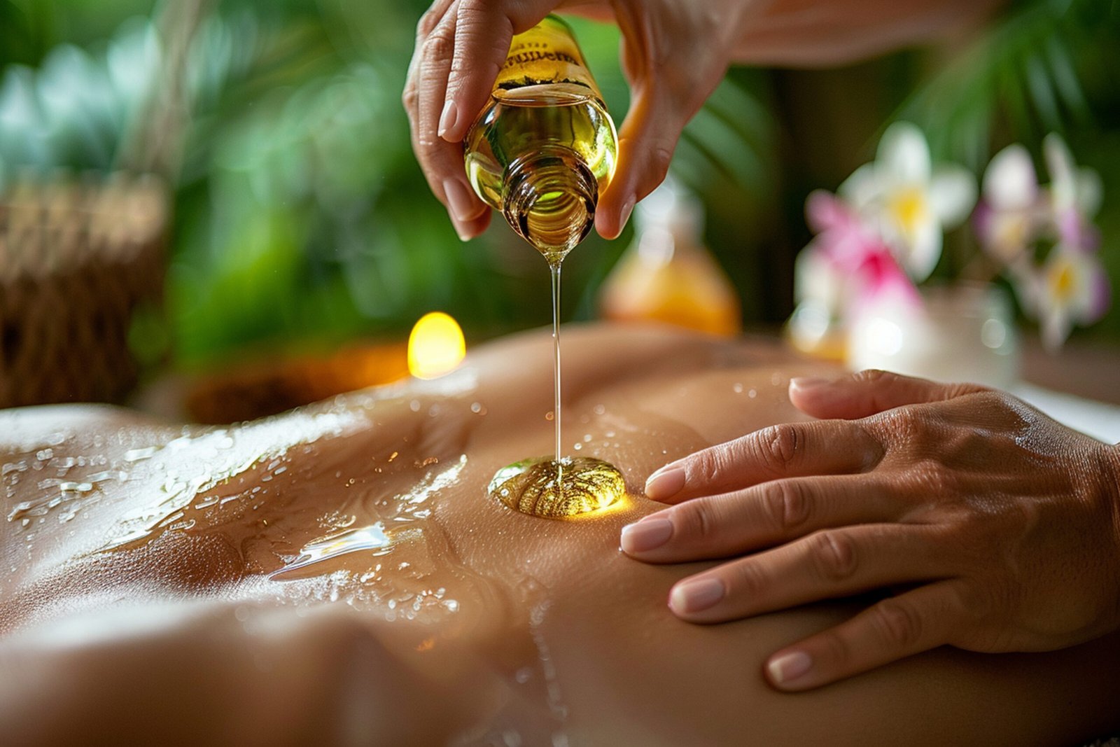 مساج مكس بزيت اللوفيليا